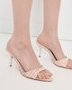 Schutz Schutz Elodie Tweed Mules Cherry Blossom/Pearl - 3
