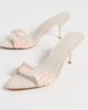 Schutz Schutz Elodie Tweed Mules Cherry Blossom/Pearl - 5
