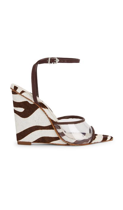 Schutz Schutz Elodie Vinyl Wedge Sandal