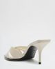 Schutz Schutz Keefa Leaf Mule Heeled Sandals in Sugar White, Women's at Urban Outfitters - 5