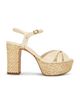 Schutz Schutz Keefa Raffia Platform Sandal - 1