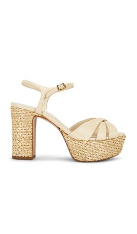 Schutz Schutz Keefa Raffia Platform Sandal