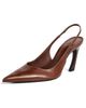 Schutz Schutz Lexi Slingback Pumps Warm Toffee - 1