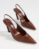 Schutz Schutz Lexi Slingback Pumps Warm Toffee - 5