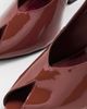 Schutz Schutz Liv Peep Toe Heels Wine Berry - 6
