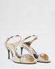 Schutz Schutz Lyra Mid Heeled Sandals in Platinum, Women's at Urban Outfitters - 2