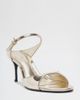 Schutz Schutz Lyra Mid Heeled Sandals in Platinum, Women's at Urban Outfitters - 3