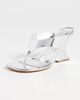 Schutz Schutz Maya Thong Wedges Prata - 2