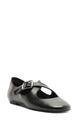 Schutz Schutz Molly Leather Mary Jane Flat