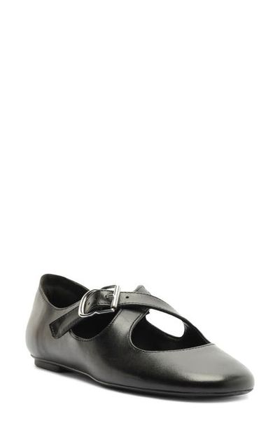 Schutz Schutz Molly Leather Mary Jane Flat