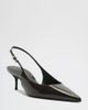 Schutz Schutz Paola Mid Pumps Shoe in Dark Brown, Women's at Urban Outfitters - 3