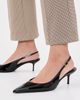 Schutz Schutz Paola Mid Slingback Kitten Heels Black - 3