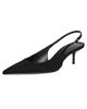 Schutz Schutz Paola Mid Slingback Pumps Black - 1
