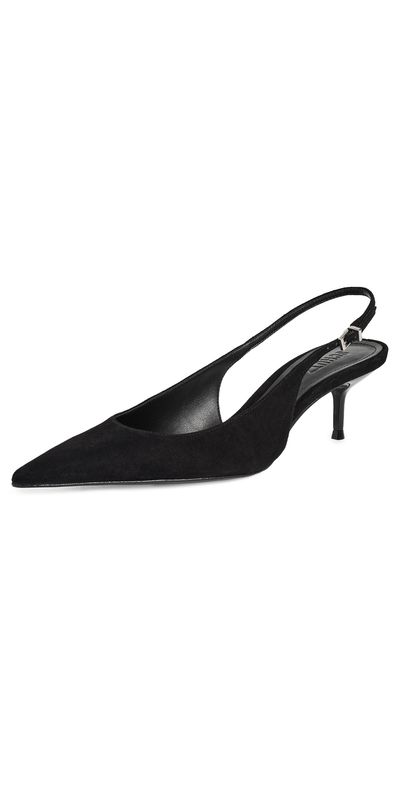 Schutz Schutz Paola Mid Slingback Pumps Black