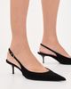 Schutz Schutz Paola Mid Slingback Pumps Black - 3
