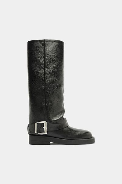 Schutz Schutz Patrice Up Ankle Boots in Black, Women's at Urban Outfitters