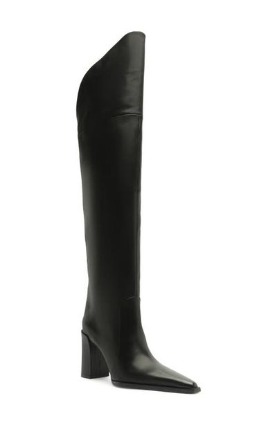 Schutz Schutz Raffaela Over the Knee Leather Boot