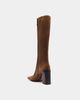 Schutz Schutz Raffaela Up Knee-High Suede Boot in Pecan Brown, Women's at Urban Outfitters - 3