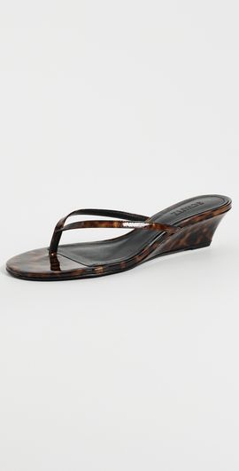Schutz Schutz Roslyn Wedge Casual Sandals Brown