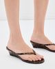Schutz Schutz Roslyn Wedge Casual Sandals Brown - 3