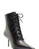 Schutz Schutz Roxanne Lace Pointed Toe Leather Bootie - 1