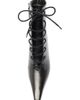 Schutz Schutz Roxanne Lace Pointed Toe Leather Bootie - 5