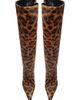 Schutz Schutz Samira Leather Knee High Boot - 5