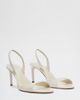 Schutz Schutz Scarlett Sling Mid Heeled Sandals in Sugar White, Women's at Urban Outfitters - 2