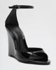 Schutz Schutz Scarlett Wedge Heeled Sandals in Black, Women's at Urban Outfitters - 3