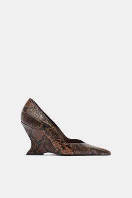 Schutz Schutz Siena Animal Print Pumps Shoe in Animal Print, Women's at Urban Outfitters