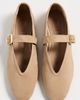 Schutz Schutz Vick Buckle Flats Light Wood - 5