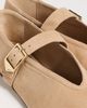 Schutz Schutz Vick Buckle Flats Light Wood - 6