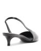 Schutz Schutz Women's Alessia Patent Leather Slingback Kitten Heel Pumps - 5