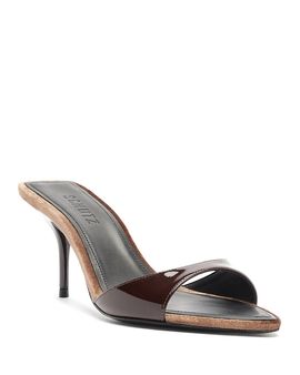 Schutz Schutz Women's Elodie Patent Leather Stiletto Sandals