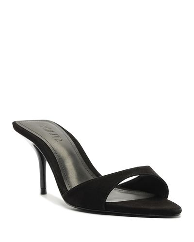 Schutz Schutz Women's Elodie Suede Pointed Sandals