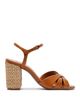 Schutz Schutz Women's Keefa Raffia Block Heel Sandals - 2