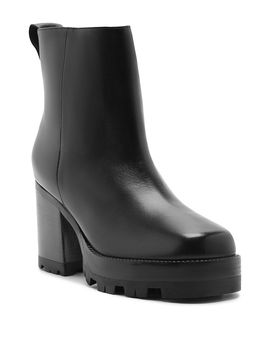Schutz Schutz Women's Leather Platform Boots