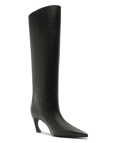 Schutz Schutz Women's Lexi Leather Mid Boots