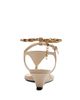 Schutz Schutz Women's Lys Leather Wedge Thong Sandals - 4