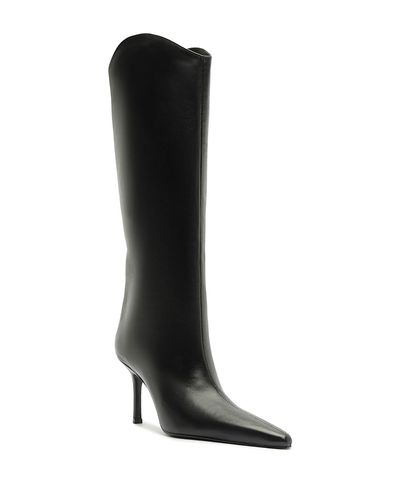 Schutz Schutz Women's Mary Ellen Leather Knee High Boots