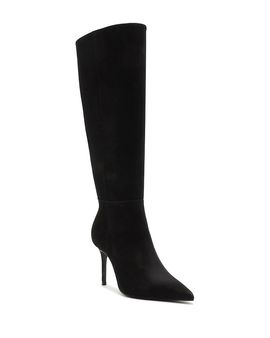 Schutz Schutz Women's Mikki Up Nubuck Knee High Boots