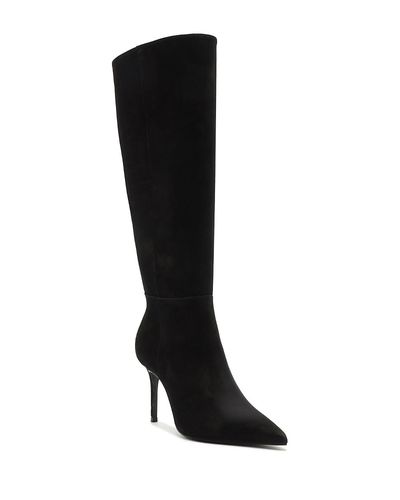 Schutz Schutz Women's Mikki Up Nubuck Knee High Boots