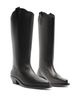 Schutz Schutz Women's Nash Up Wide Calf Leather Western Boots - 6