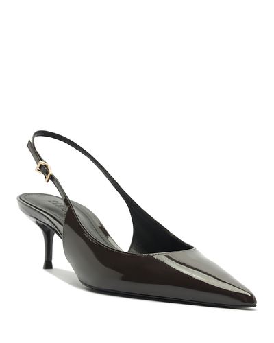 Schutz Schutz Women's Paola Patent Mid Pointed Pumps