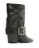 Schutz Schutz Women's Parker Leather Moto Boots - 6