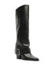 Schutz Schutz Women's Parker Up Knee High Leather Moto Boots - 1
