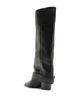 Schutz Schutz Women's Parker Up Knee High Leather Moto Boots - 6