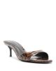 Schutz Schutz Women's Sally Mid Patent Leather Slide Sandals - 1