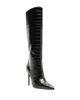 Schutz Schutz Women's Samira Croc Embossed Leather Knee High Boots - 1