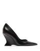 Schutz Schutz Women's Siena Leather Wedge Pumps - 2